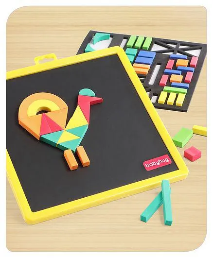 Babyhug Play N Learn Magnetic Playset With Write & Wipe Feature - 300+ Patterns