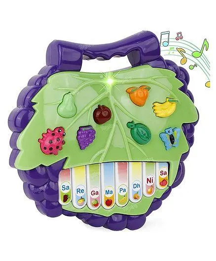 Toysire Fruit Music Piano Baby Early Education Children's Toys Electronic Piano(Pack of 1)