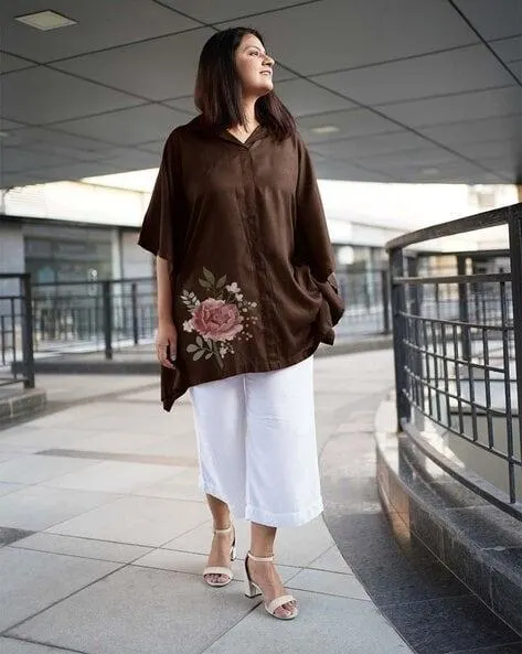 Women Floral Print Kaftan