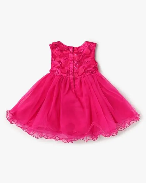 Embellished Fit & Flare Dress