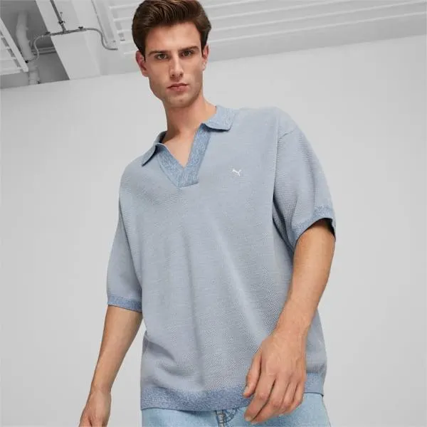 Basketball Nostalgia Men's Knitted Polo