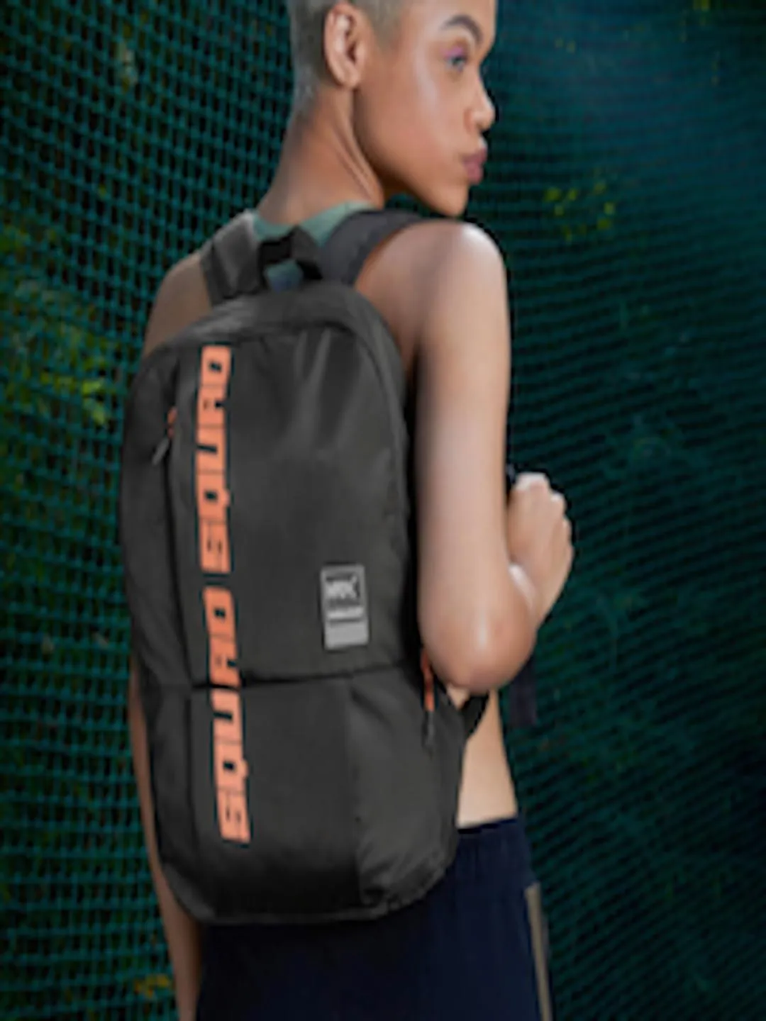 Unisex Black Lifestyle Backpack