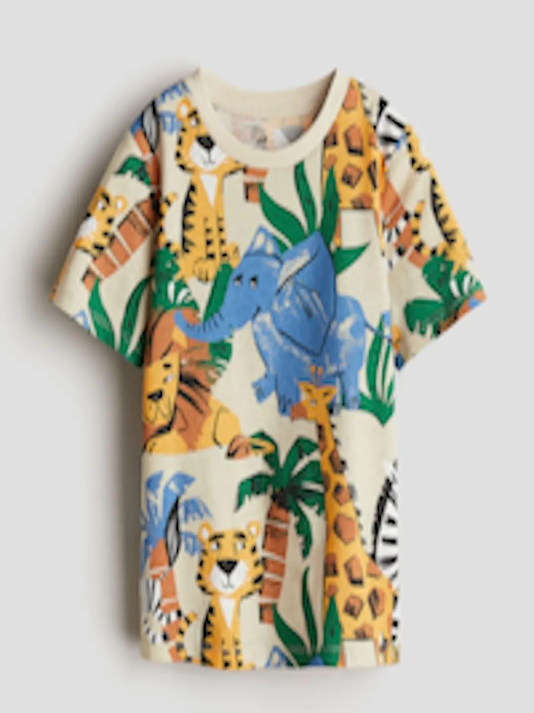 Boys Pure Cotton Printed T-shirt