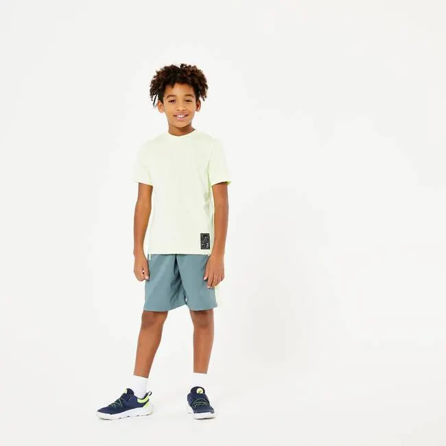 Kids' Breathable Shorts - Cedar/Yellow