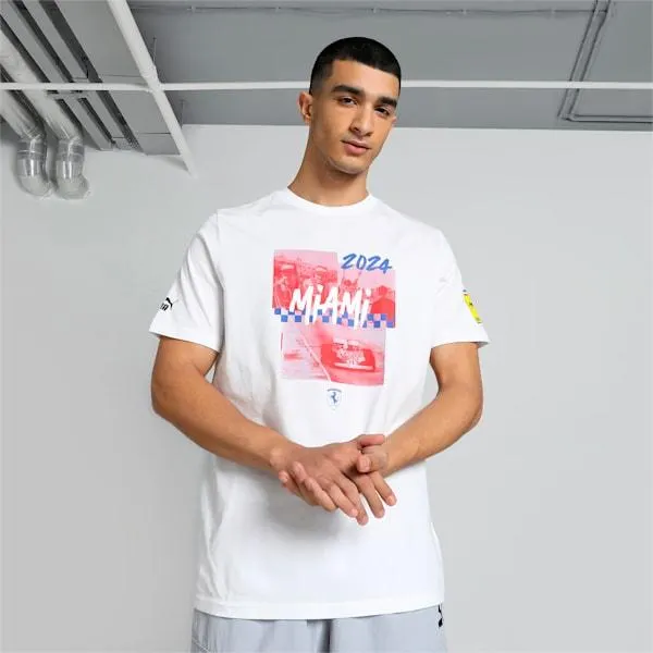 Scuderia Ferrari Miami Men's Tee