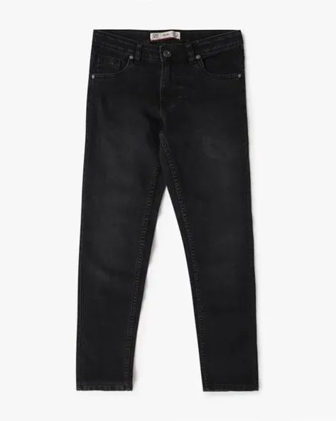 Lightly Washed Slim Fit Jeans