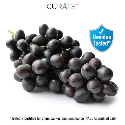 Grapes Black Sharad Residue Certified Indian Pack 500 g