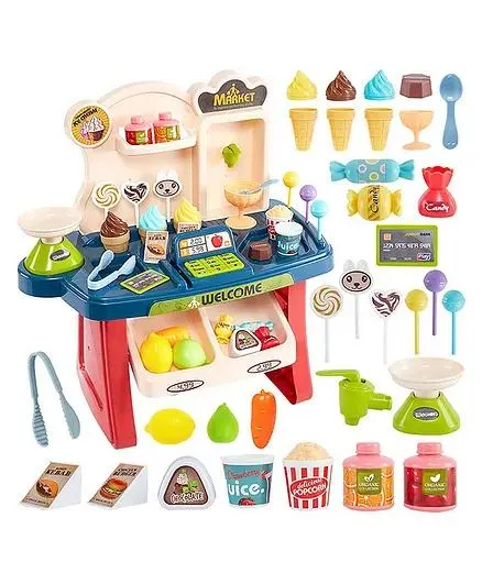 NEGOCIO Supermarket Game Set Of 33 Pieces - Multicolour