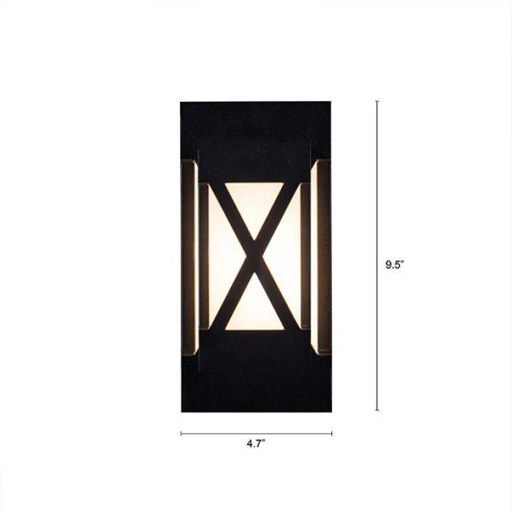 Blackout LED Outdoor Wall Light