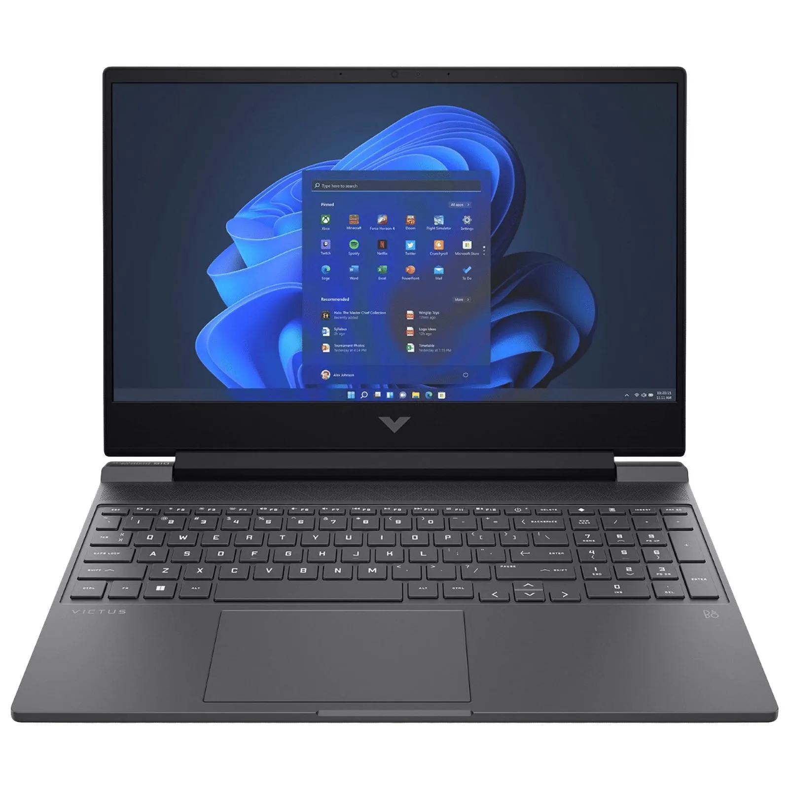 HP Victus 15 Intel Core i5 13th Gen Gaming Laptop (16GB, 512GB SSD, Windows 11, 6GB Graphics, 15.6 inch 144 Hz FHD Display, NVIDIA GeForce RTX 4050, MS Office 2021, Mica Silver, 2.87 KG)