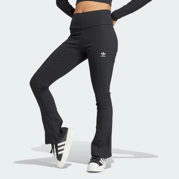 Essentials Rib Flared Pants