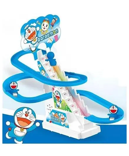 ARCADE TOYS Doreamon Slide Set with Music & Light for Kids - Colour may avry