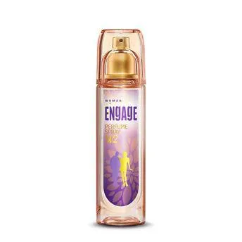 Engage W2 Perfume Spray For Women, Floral & Fruity, Skin Friendly, Long-Lasting