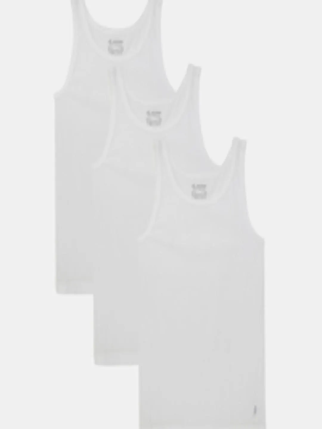Boys Pack Of 3 Super Combed Cotton Sleeveless Vest - 3320