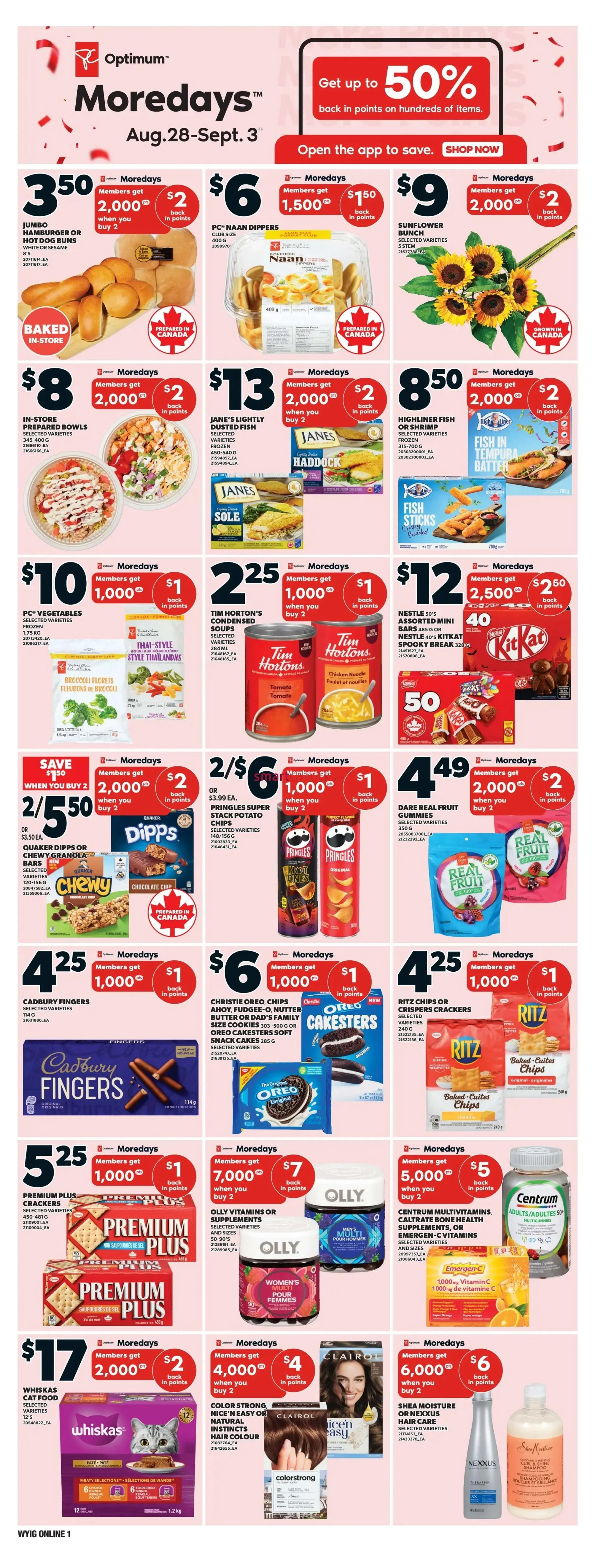 Independent Sales from August 28 to September 3 2025 - flyer page 8