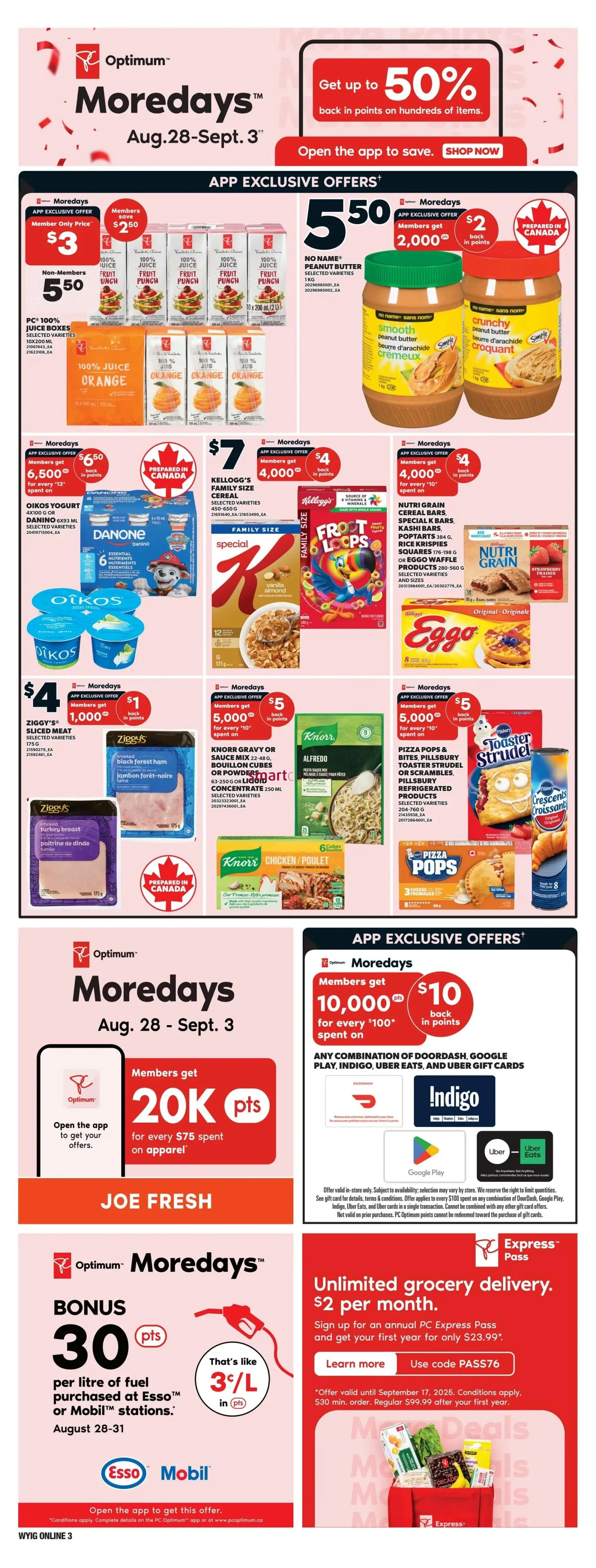 Independent Sales from August 28 to September 3 2025 - flyer page 7