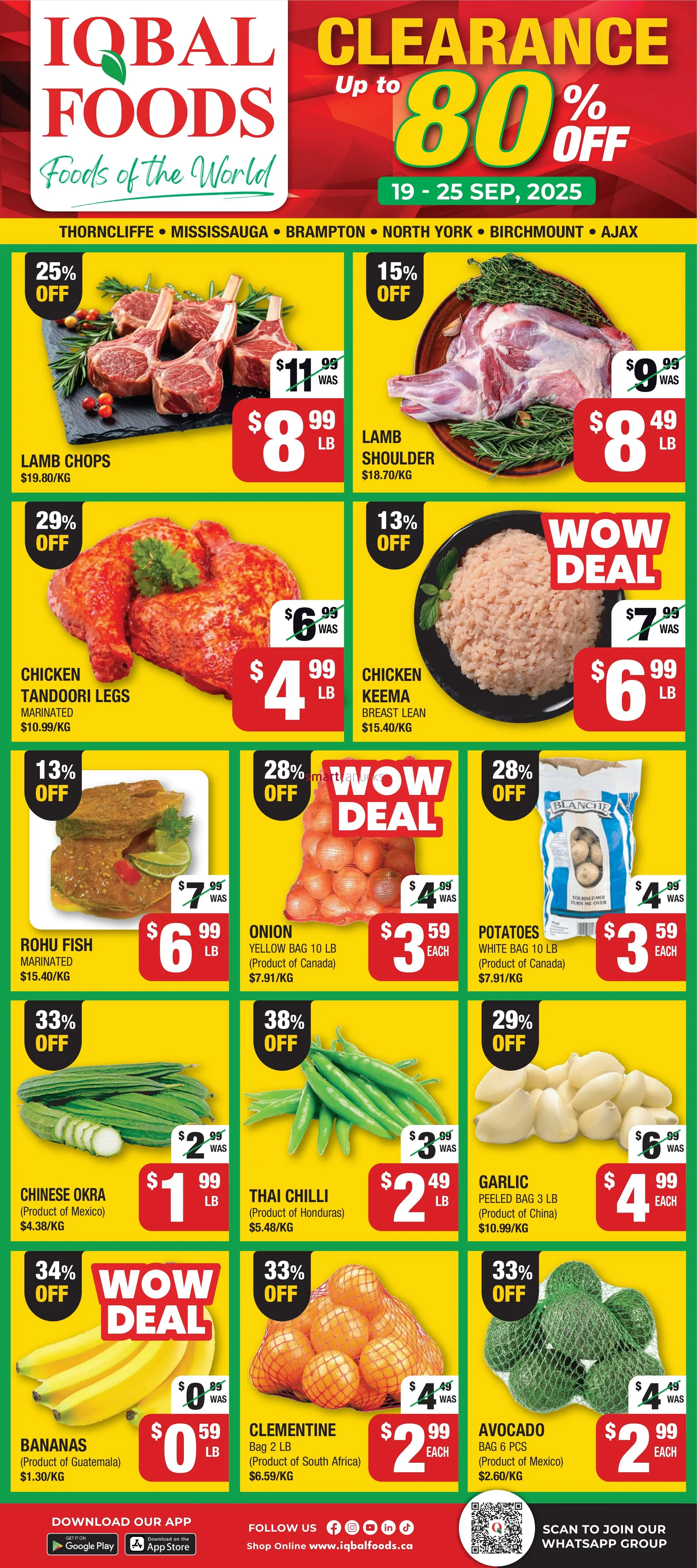 Iqbal Foods  Sales from September 19 to September 25 2025 - flyer page 1