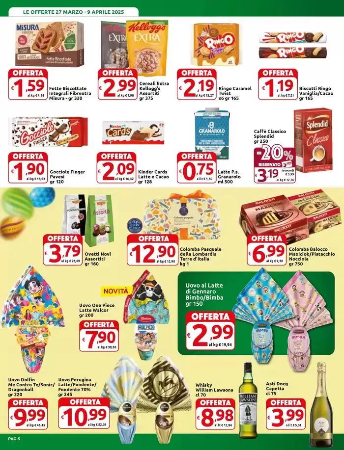 Offerte imperdibili da 27 marzo a 9 aprile di 2025 - Pagina del volantino 5