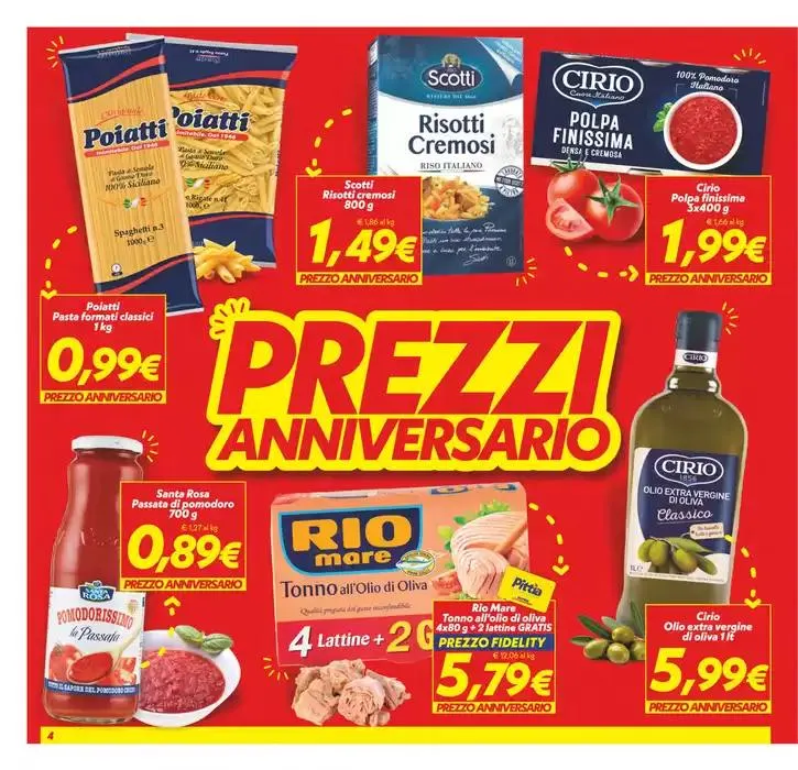 Anniversario da 21 marzo a 31 marzo di 2025 - Pagina del volantino 4