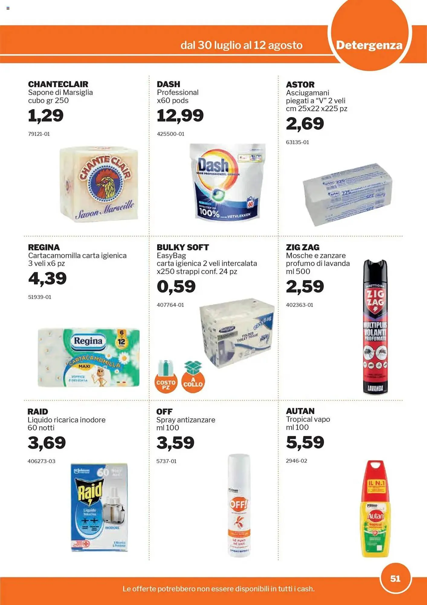 Volantino GrosMarket da 30 luglio a 12 agosto di 2025 - Pagina del volantino 51