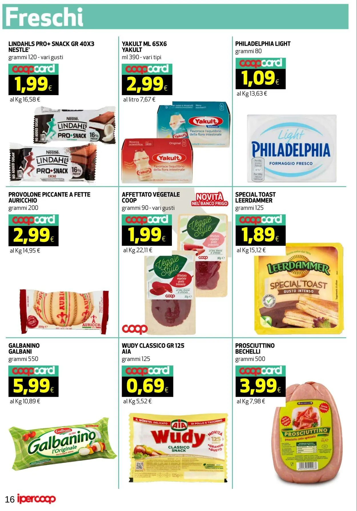 Coop Volantino attuale da 6 agosto a 17 agosto di 2025 - Pagina del volantino 16