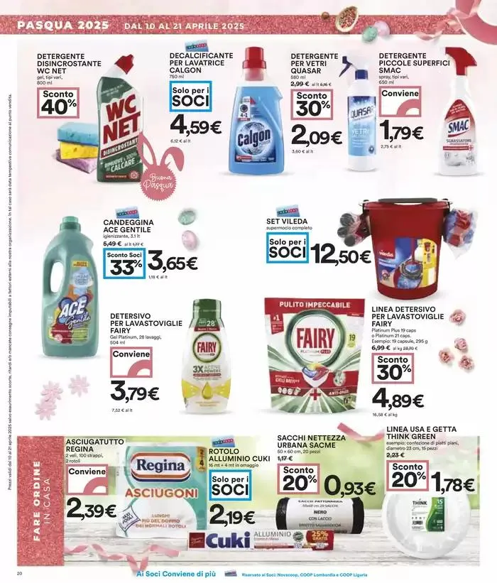 40 prodotti al 40% di sconto da 10 aprile a 21 aprile di 2025 - Pagina del volantino 20