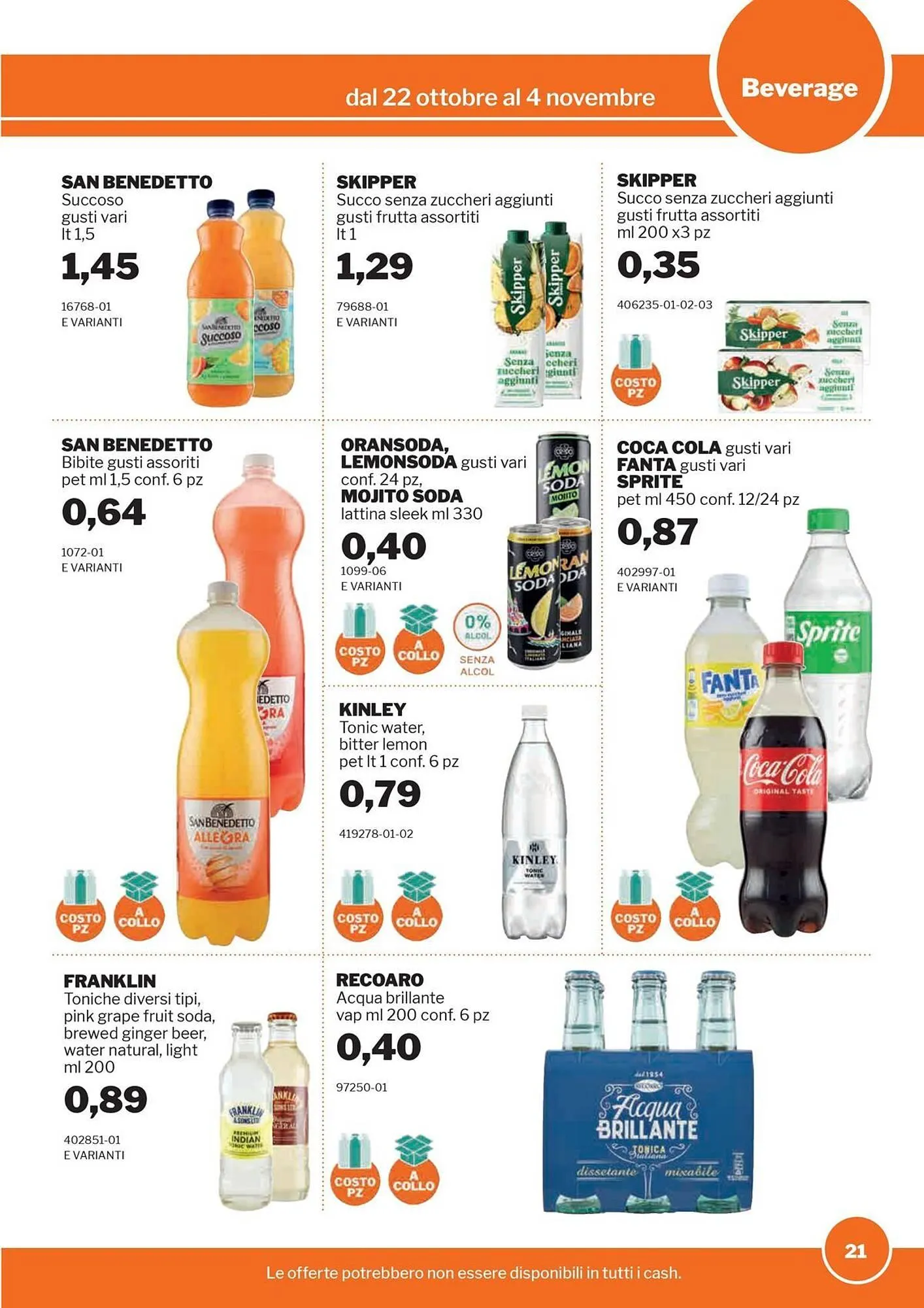 Volantino GrosMarket da 22 ottobre a 4 novembre di 2025 - Pagina del volantino 21
