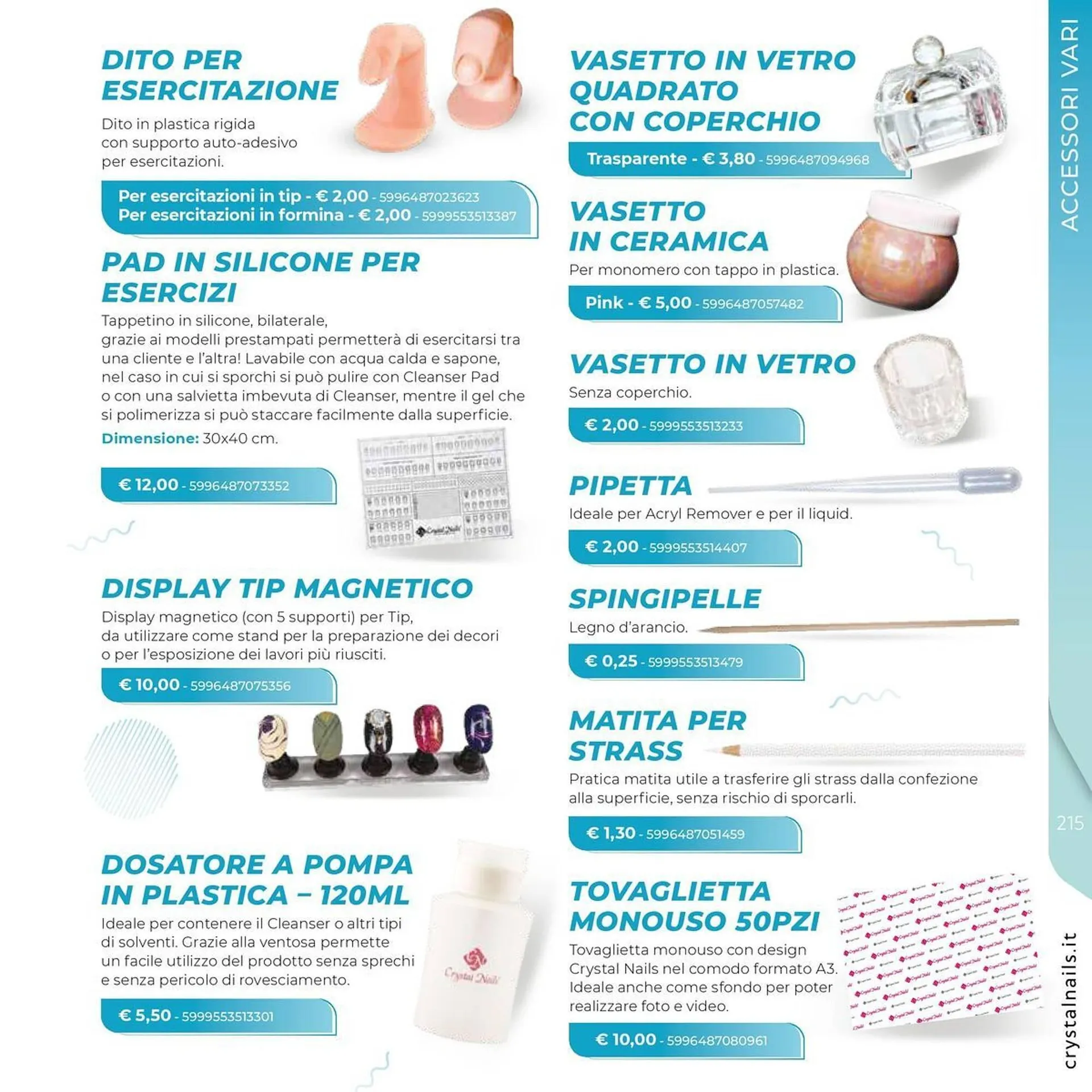 Volantino Crystal Nails da 1 luglio a 31 dicembre di 2025 - Pagina del volantino 215