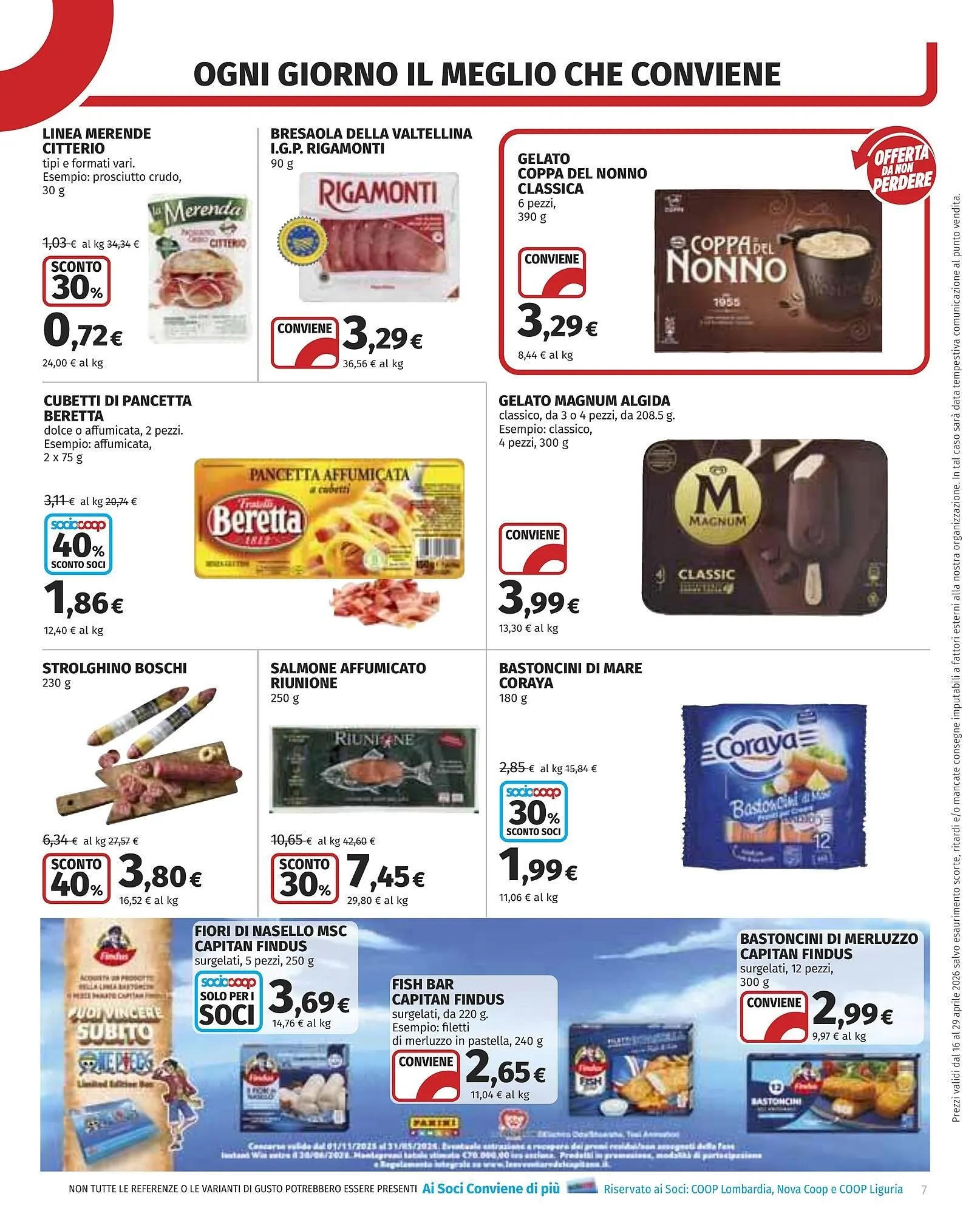 Volantino Coop da 16 aprile a 29 aprile di 2026 - Pagina del volantino 7