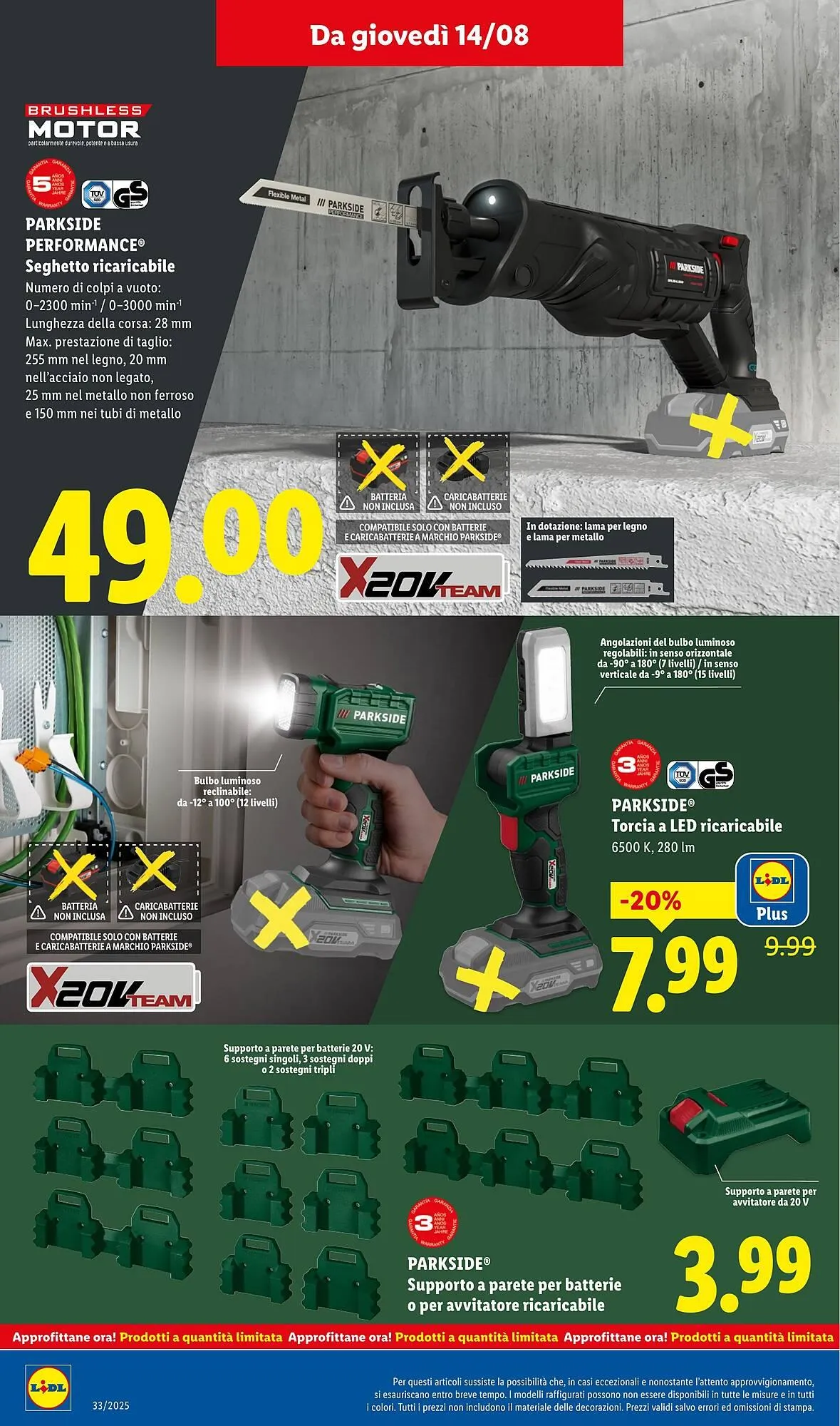 Volantino Lidl da 11 agosto a 17 agosto di 2025 - Pagina del volantino 46