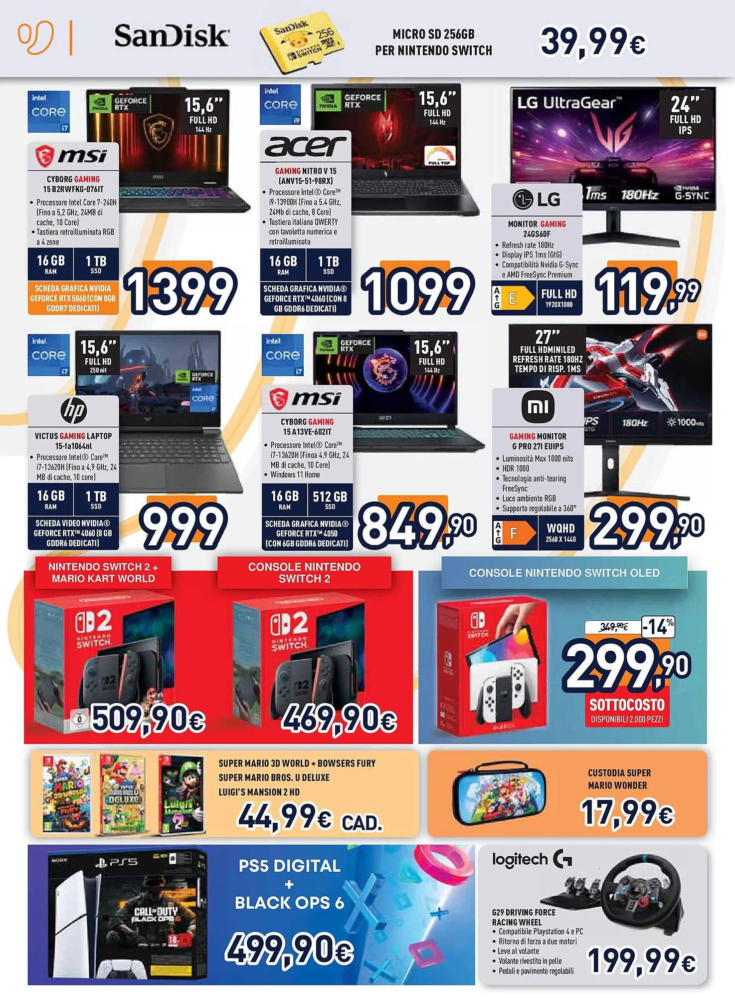 Volantino Unieuro da 17 luglio a 27 luglio di 2025 - Pagina del volantino 16