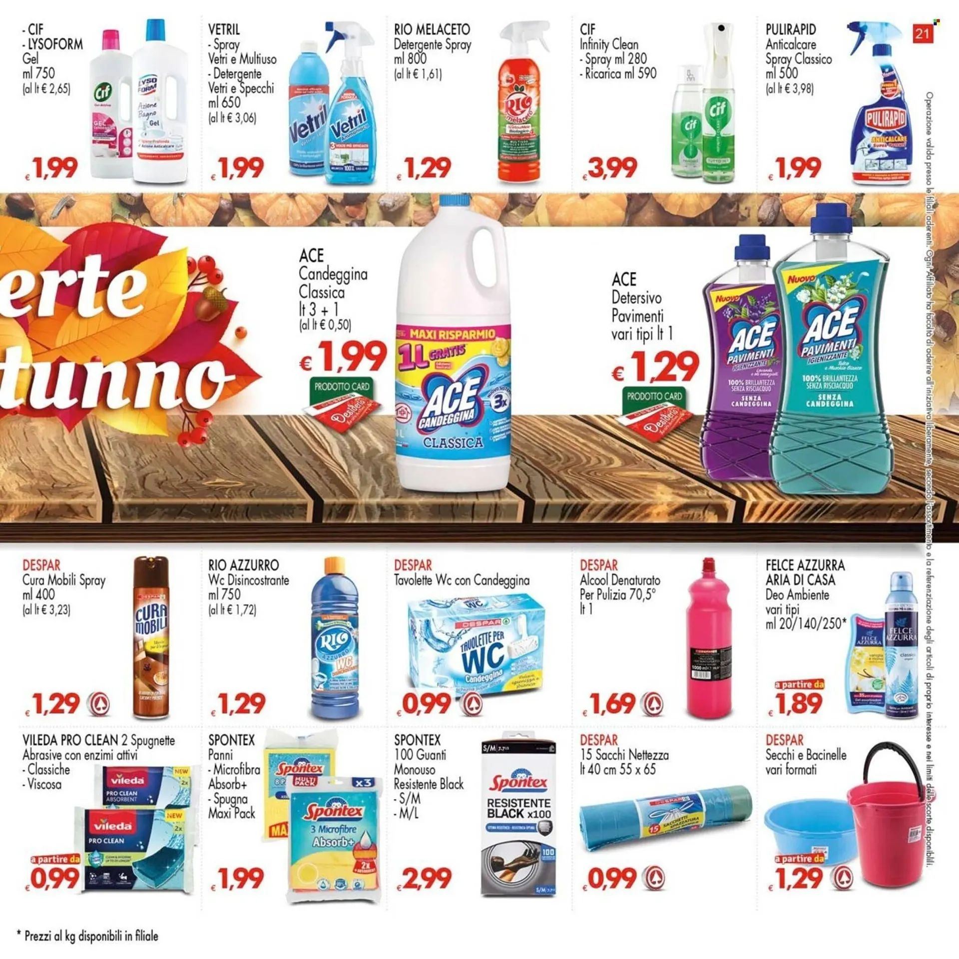 Volantino Despar da 9 ottobre a 22 ottobre di 2025 - Pagina del volantino 21