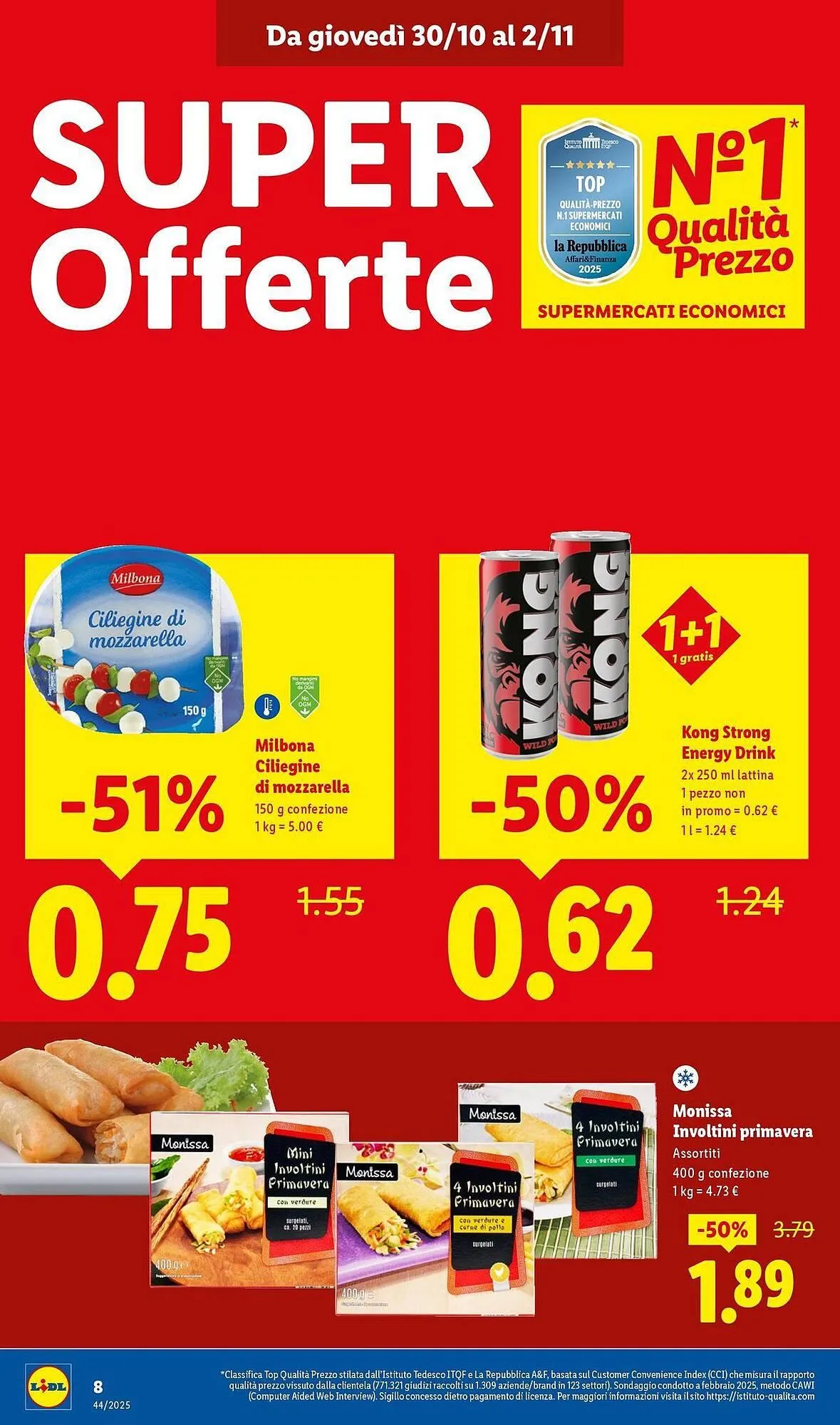 Volantino Lidl da 30 ottobre a 2 novembre di 2025 - Pagina del volantino 8
