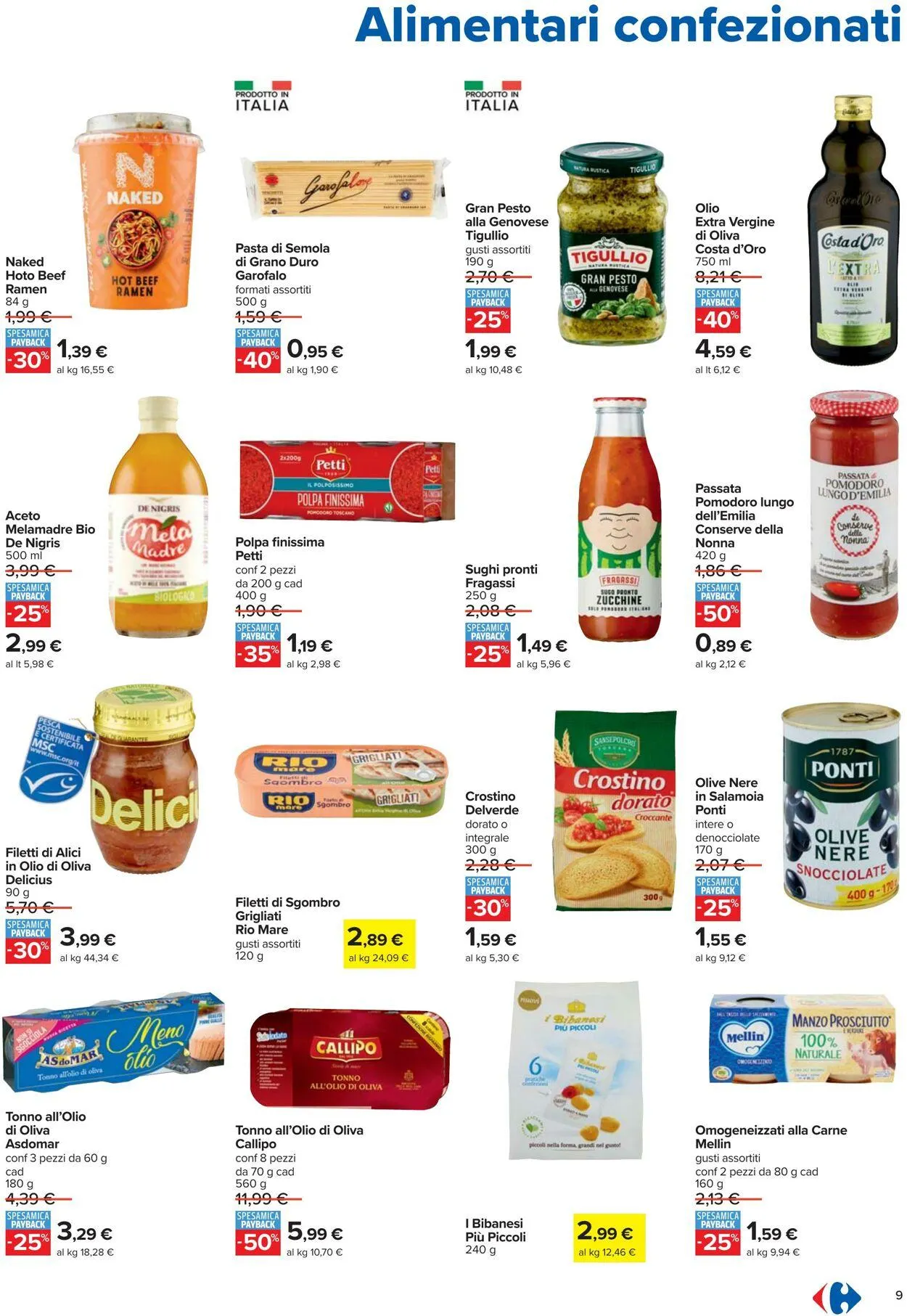 Carrefour Volantino attuale da 27 novembre a 15 dicembre di 2025 - Pagina del volantino 9