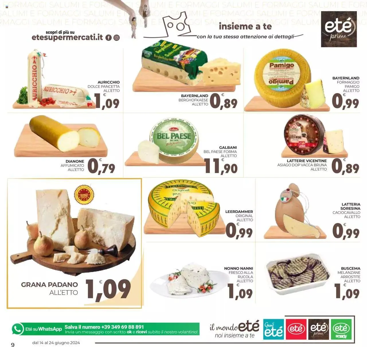 Volantino Eté Prime da 14 giugno a 24 giugno di 2024 - Pagina del volantino 9