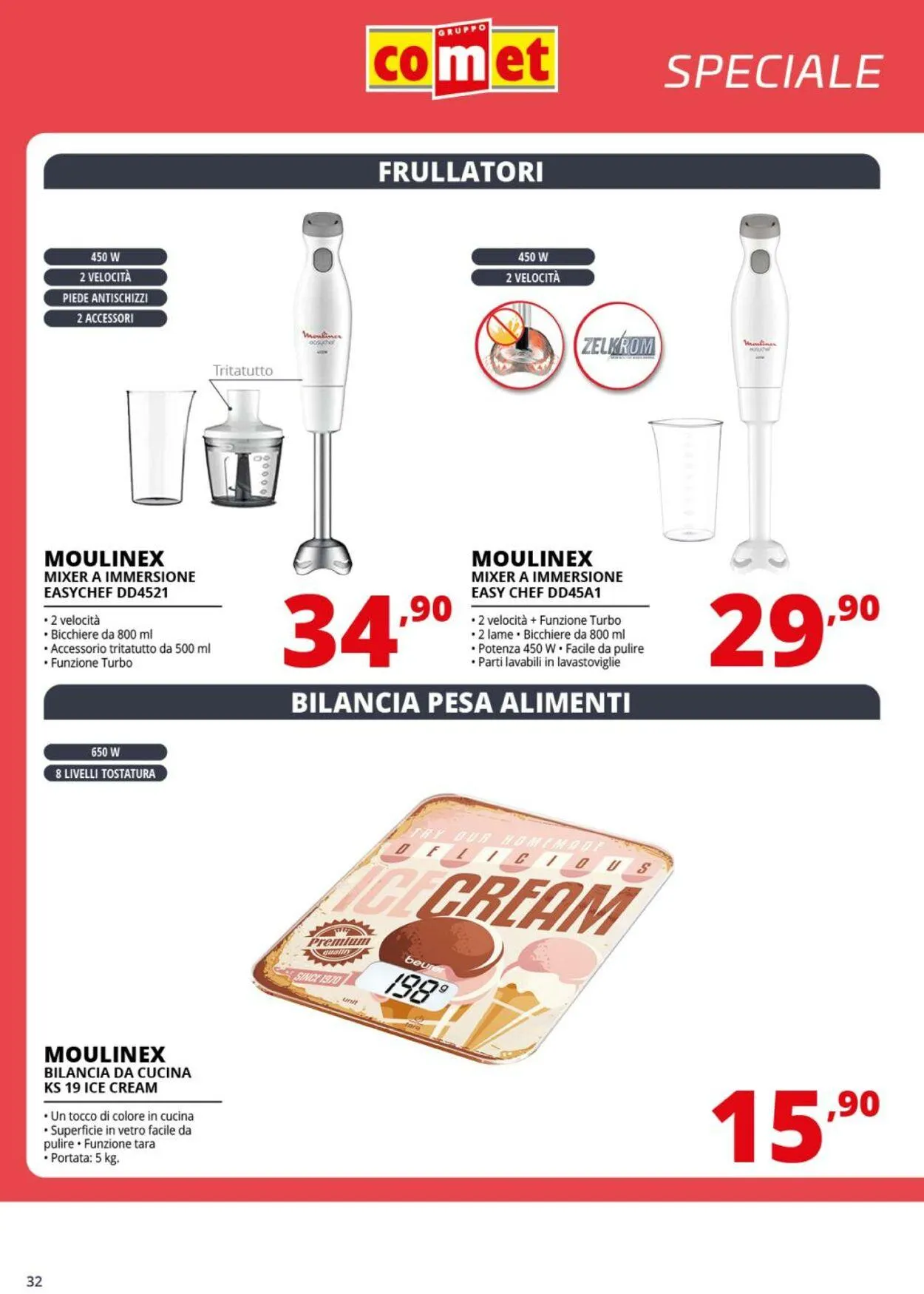 Comet Volantino attuale da 1 agosto a 20 agosto di 2025 - Pagina del volantino 32
