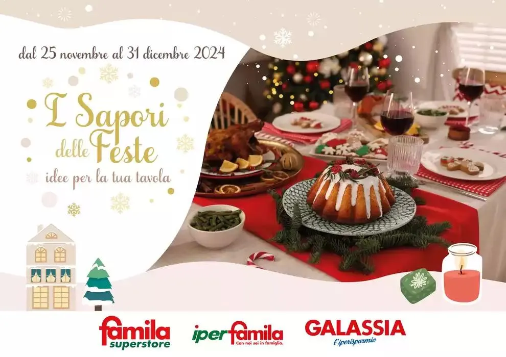 I SAPORI DELLE FESTE da 25 novembre a 31 dicembre di 2024 - Pagina del volantino 1