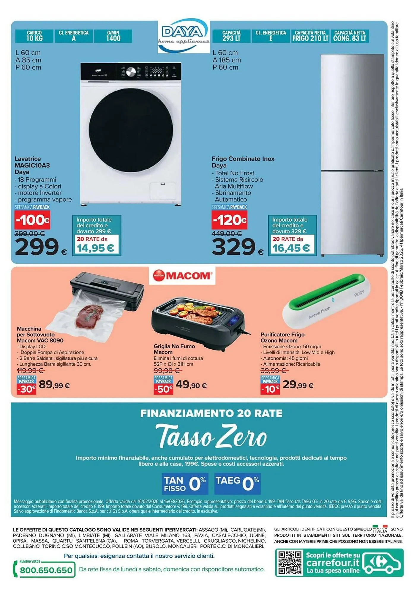 Volantino Carrefour Iper da 16 febbraio a 16 marzo di 2026 - Pagina del volantino 16
