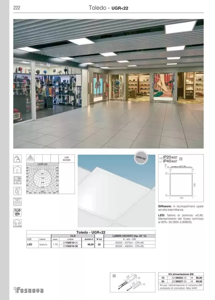 Fosnova LED 24/25 da 16 gennaio a 31 ottobre di 2025 - Pagina del volantino 224