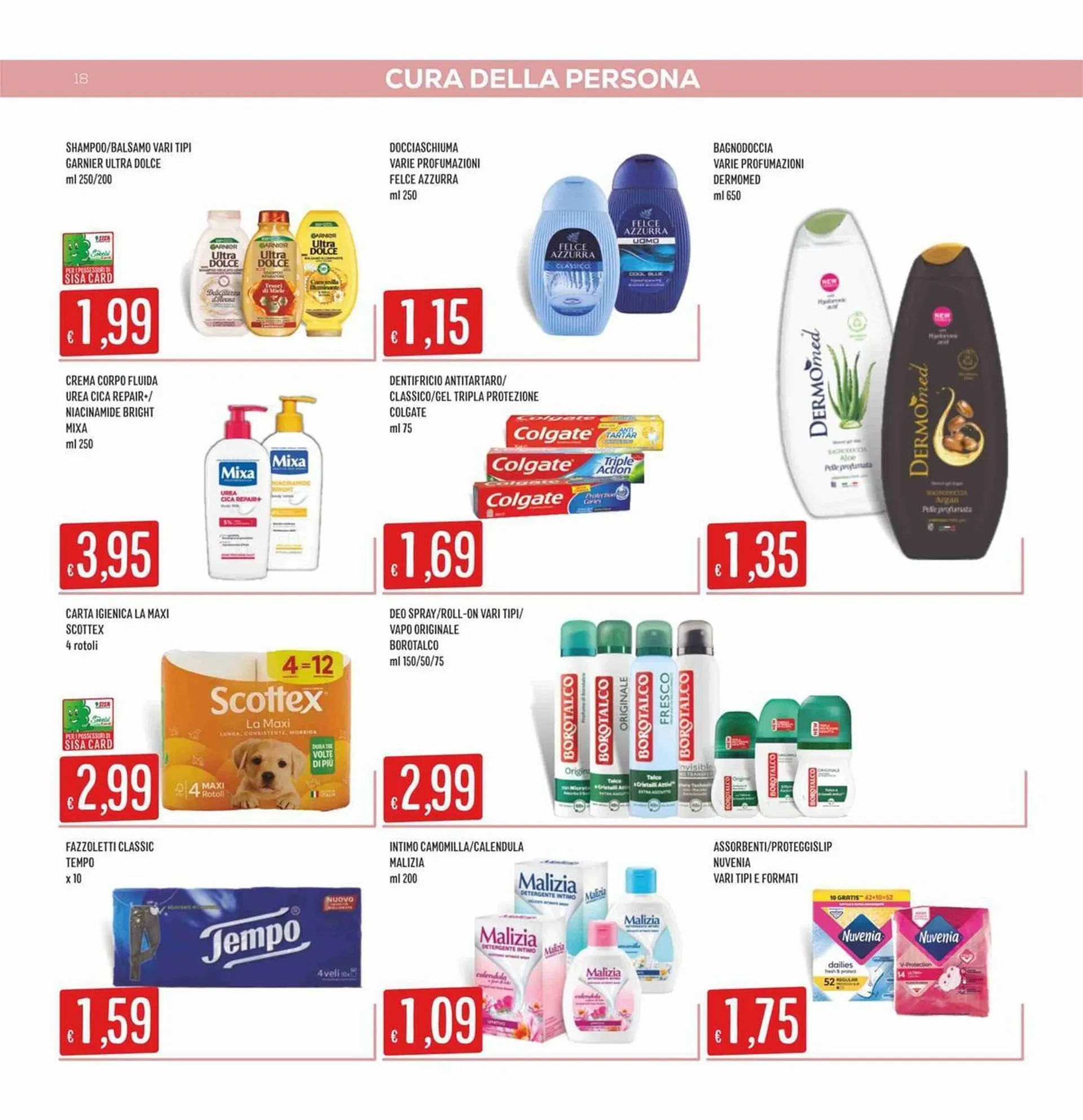 Volantino Sisa da 22 febbraio a 4 marzo di 2026 - Pagina del volantino 18