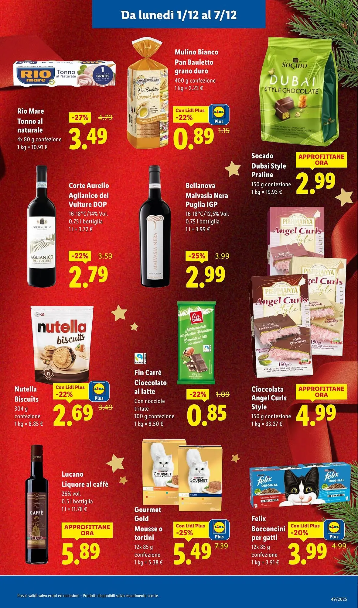 Volantino Lidl da 1 dicembre a 7 dicembre di 2025 - Pagina del volantino 21