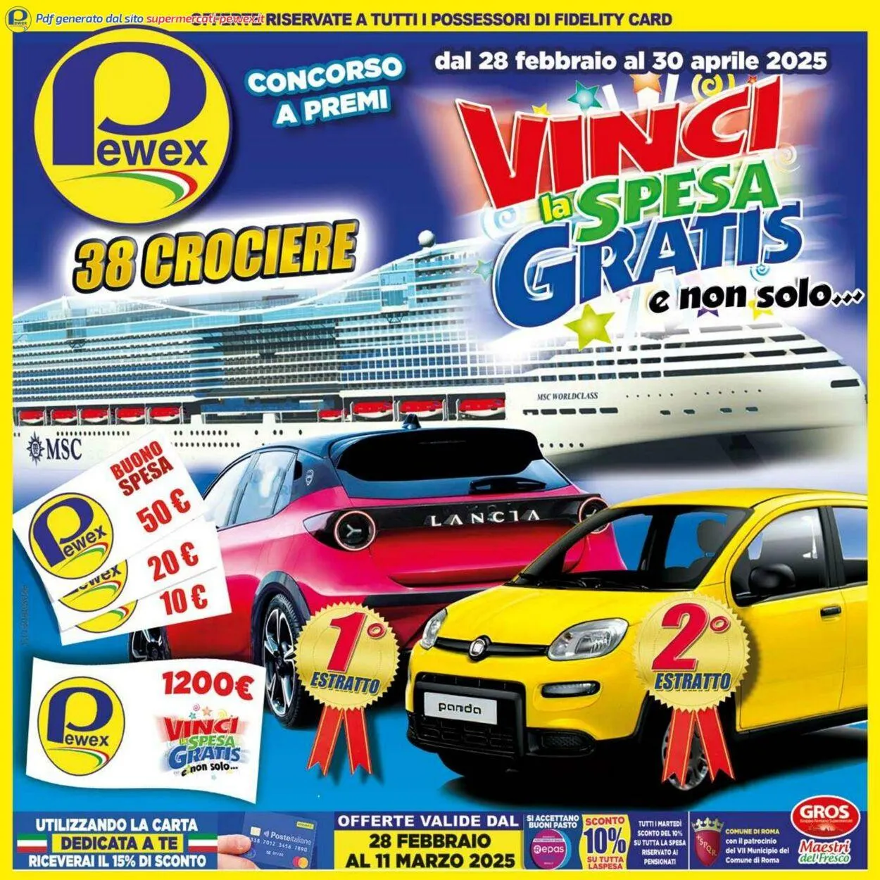 Pewex Volantino attuale da 28 febbraio a 11 marzo di 2025 - Pagina del volantino 1