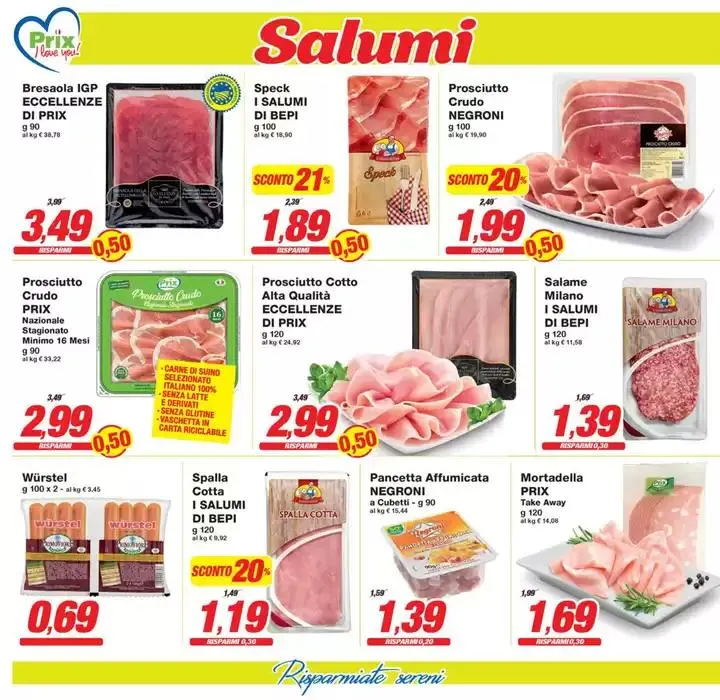 Sotto prezzi da 1 aprile a 10 aprile di 2025 - Pagina del volantino 6