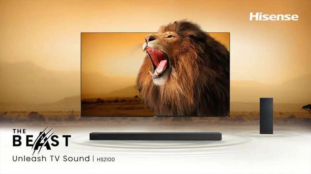 HISENSE - Soundbar HS2100-Nero