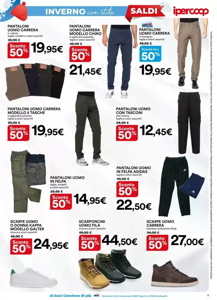  Inverno con stile da 7 gennaio a 28 febbraio di 2025 - Pagina del volantino 5