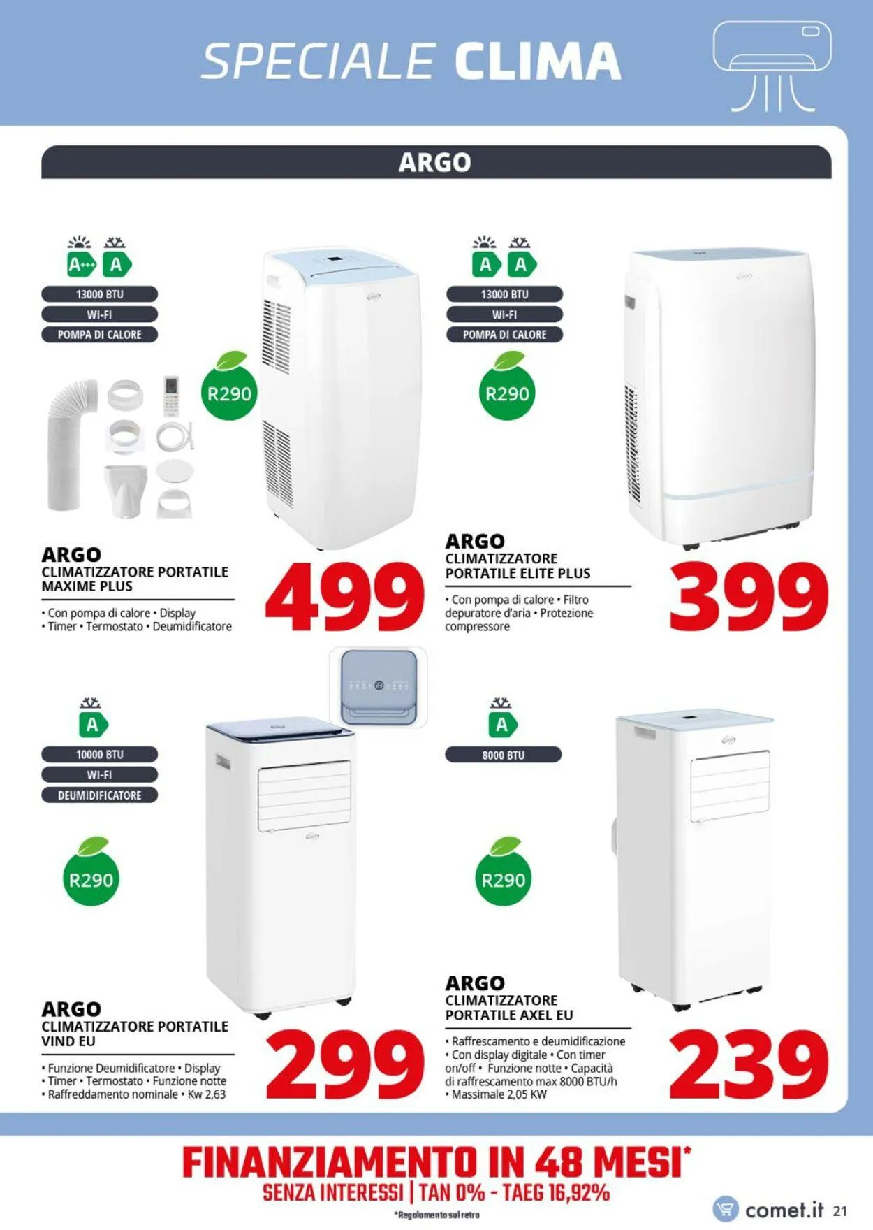 Comet Volantino attuale da 30 maggio a 18 giugno di 2025 - Pagina del volantino 21