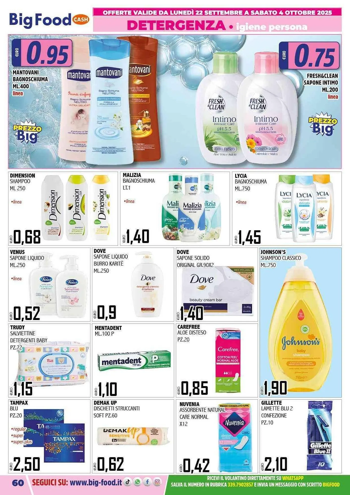 Volantino Big Food da 22 settembre a 4 ottobre di 2025 - Pagina del volantino 60