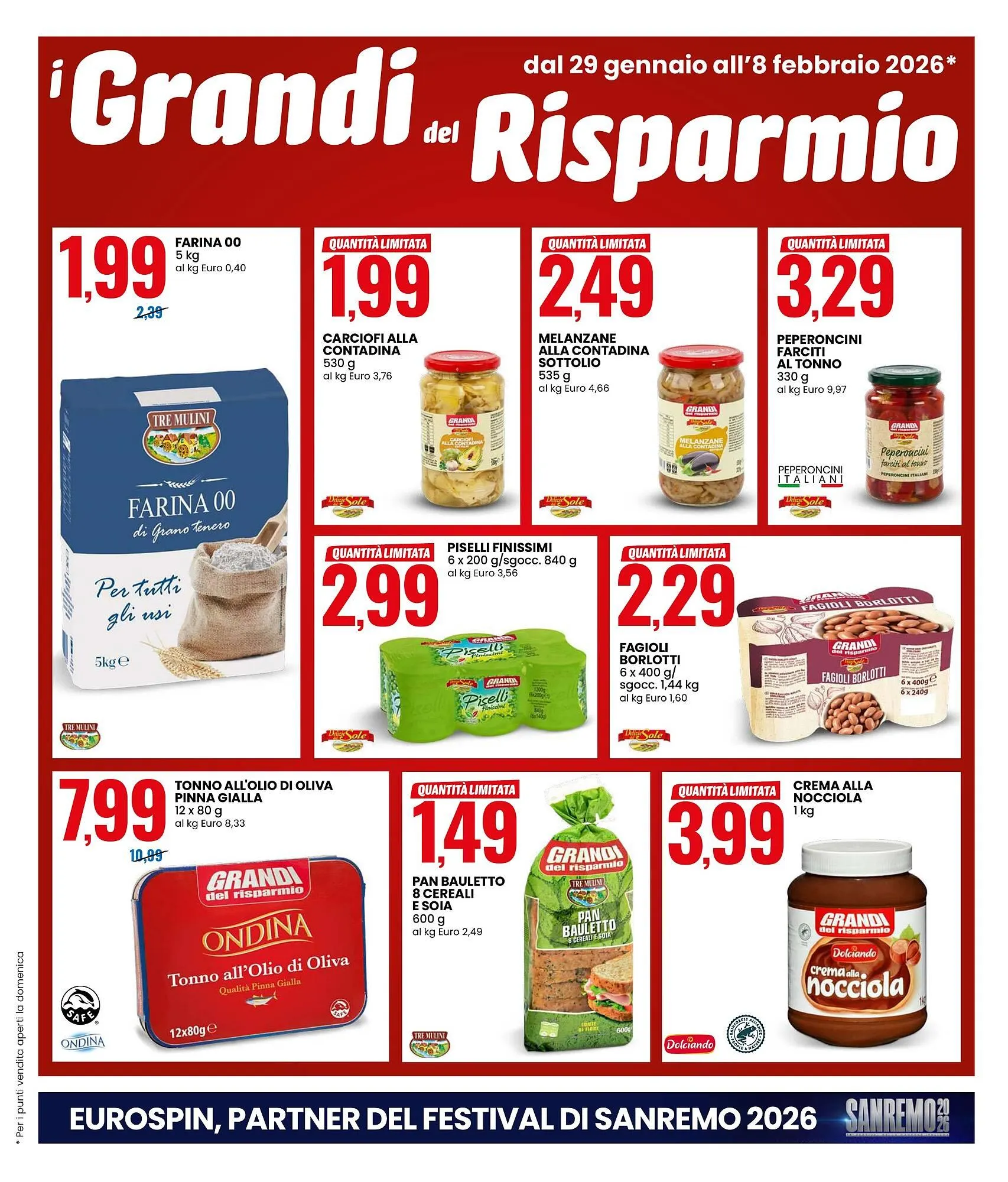 Volantino Eurospin da 29 gennaio a 8 febbraio di 2026 - Pagina del volantino 3