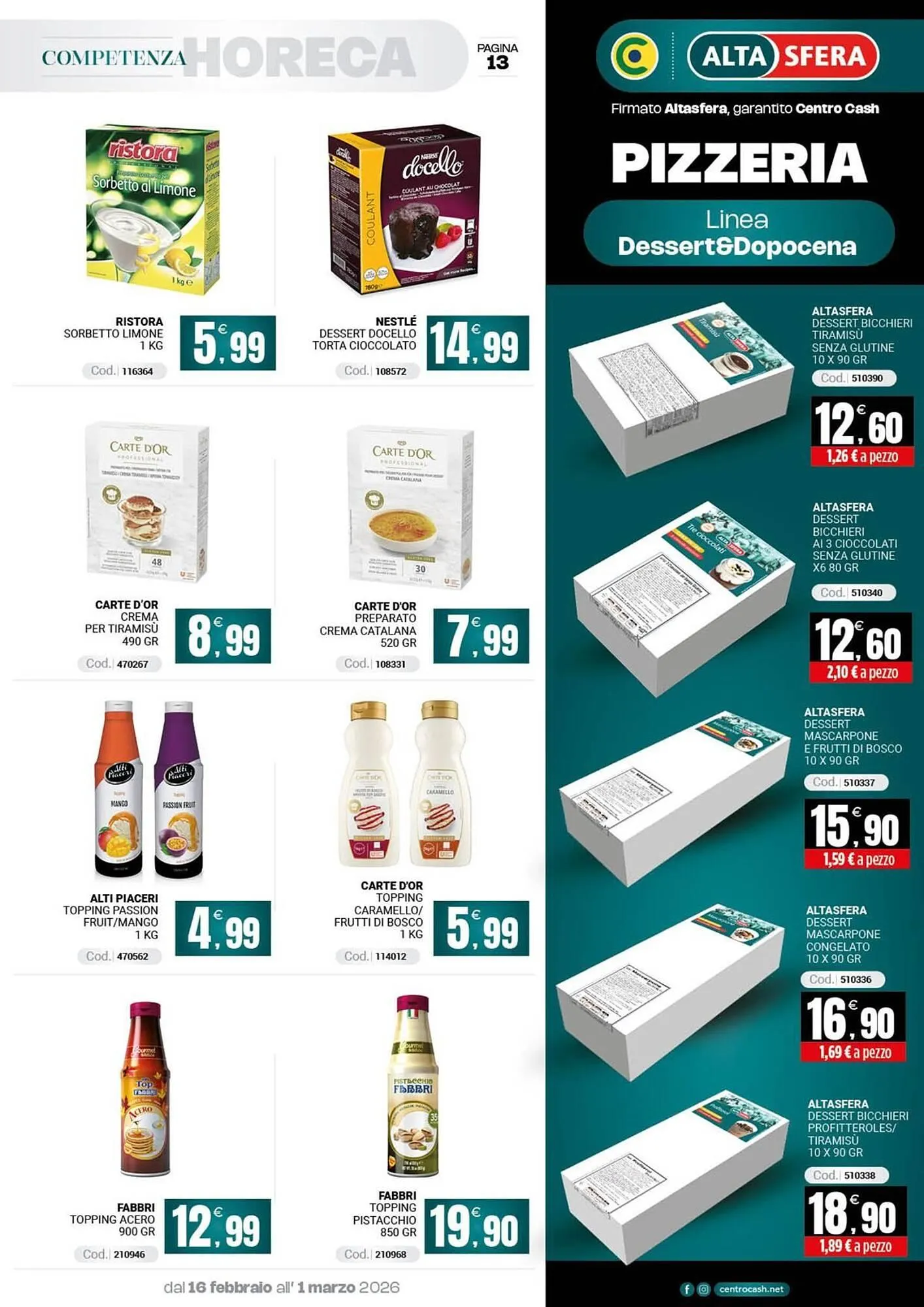 Volantino Centro Cash da 16 febbraio a 1 marzo di 2026 - Pagina del volantino 13