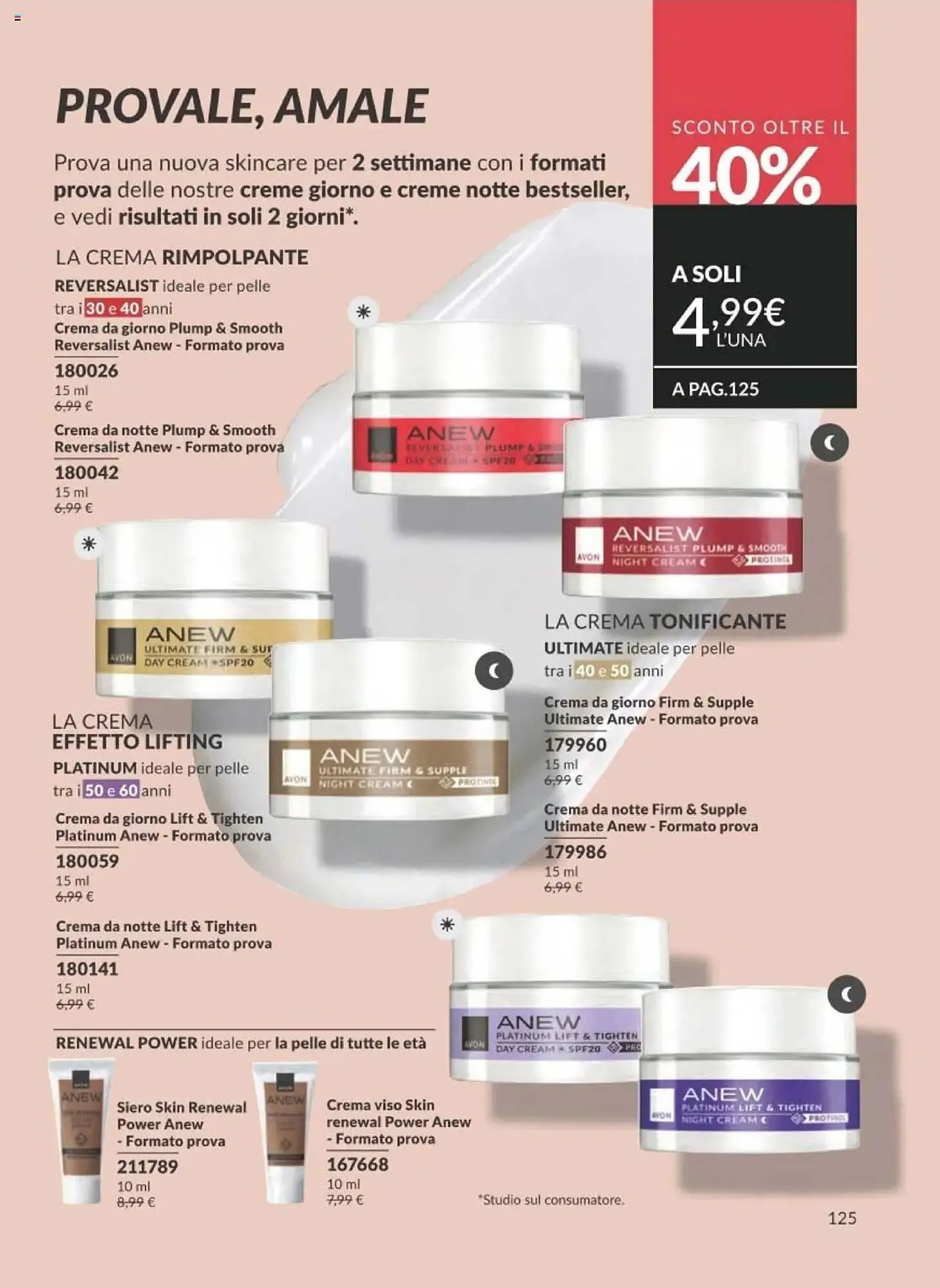 Volantino Avon da 1 aprile a 30 aprile di 2025 - Pagina del volantino 125